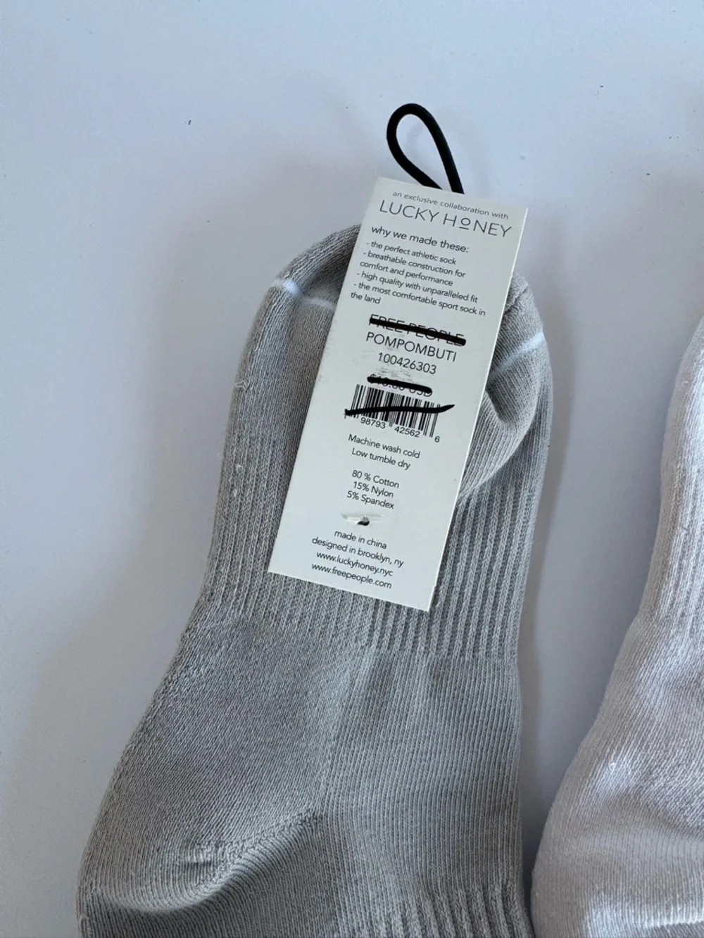 Set of 2 NWT Free People FP Movement Ankle Socks